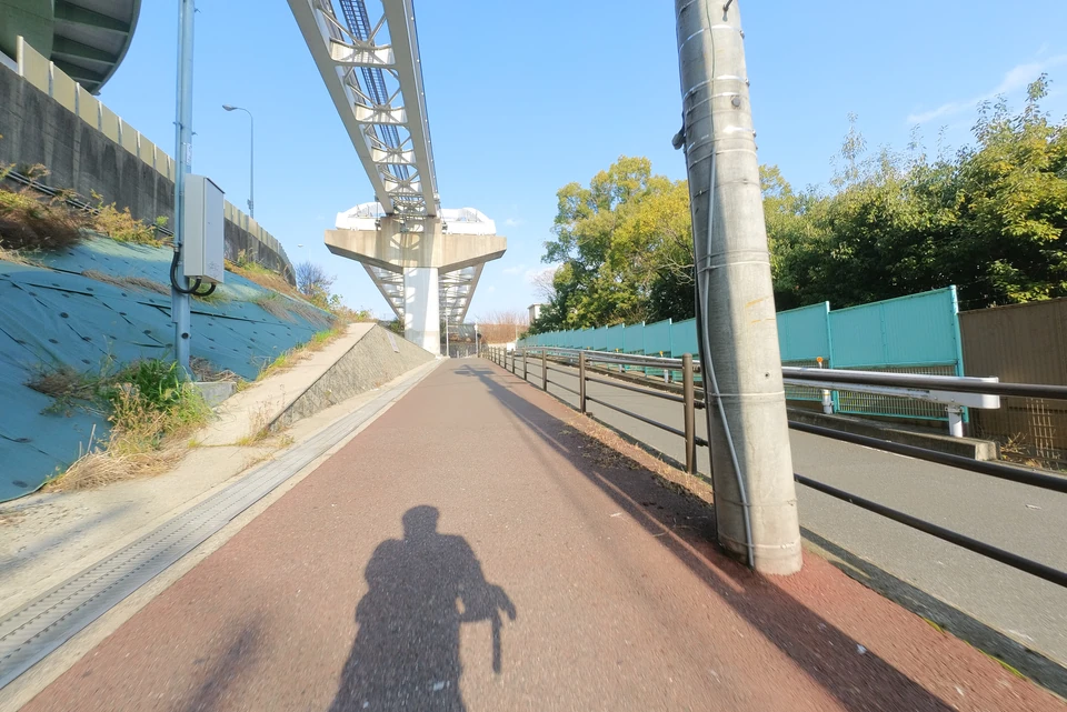 Close to the Yodogawa River