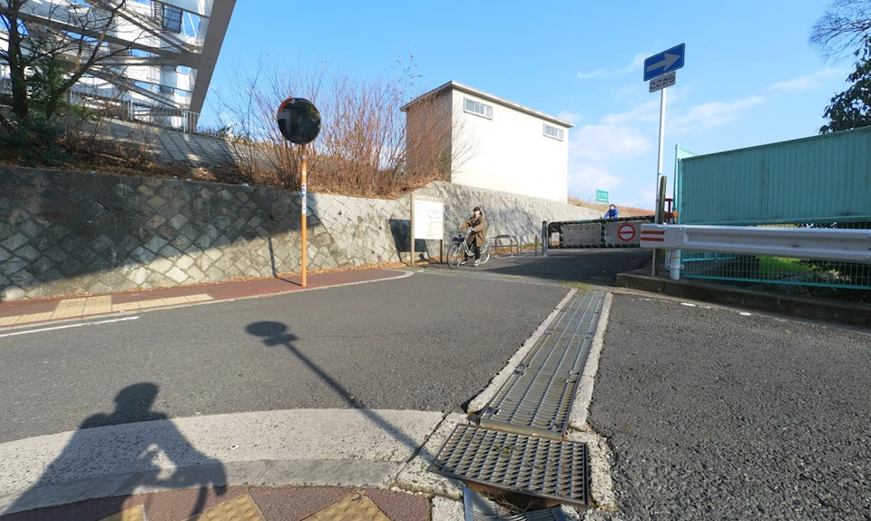Entrance of Yodogawa River’s bank