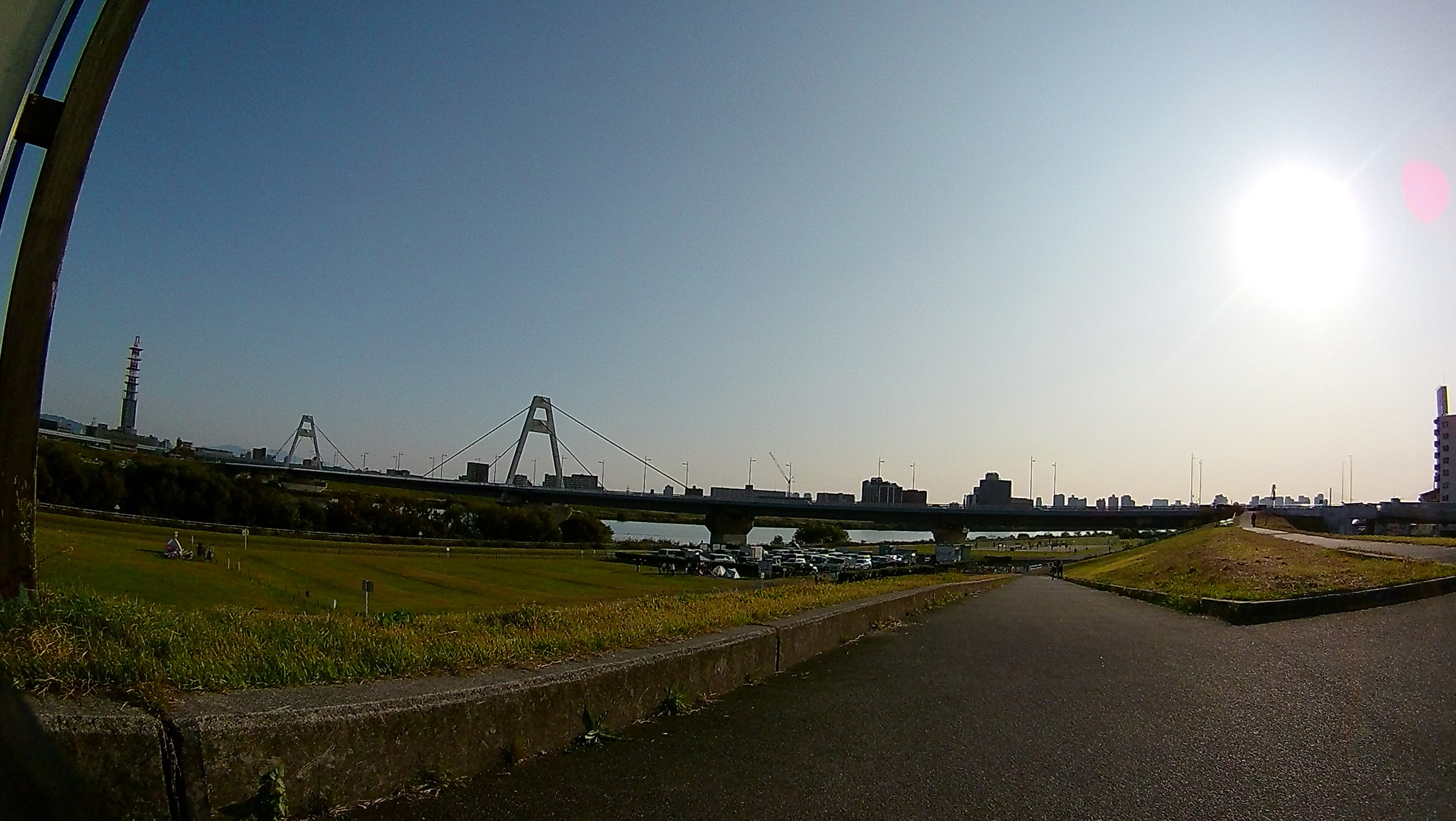 Toyosato bridge approach