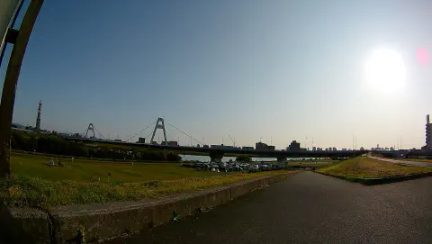 Toyosato bridge approach
