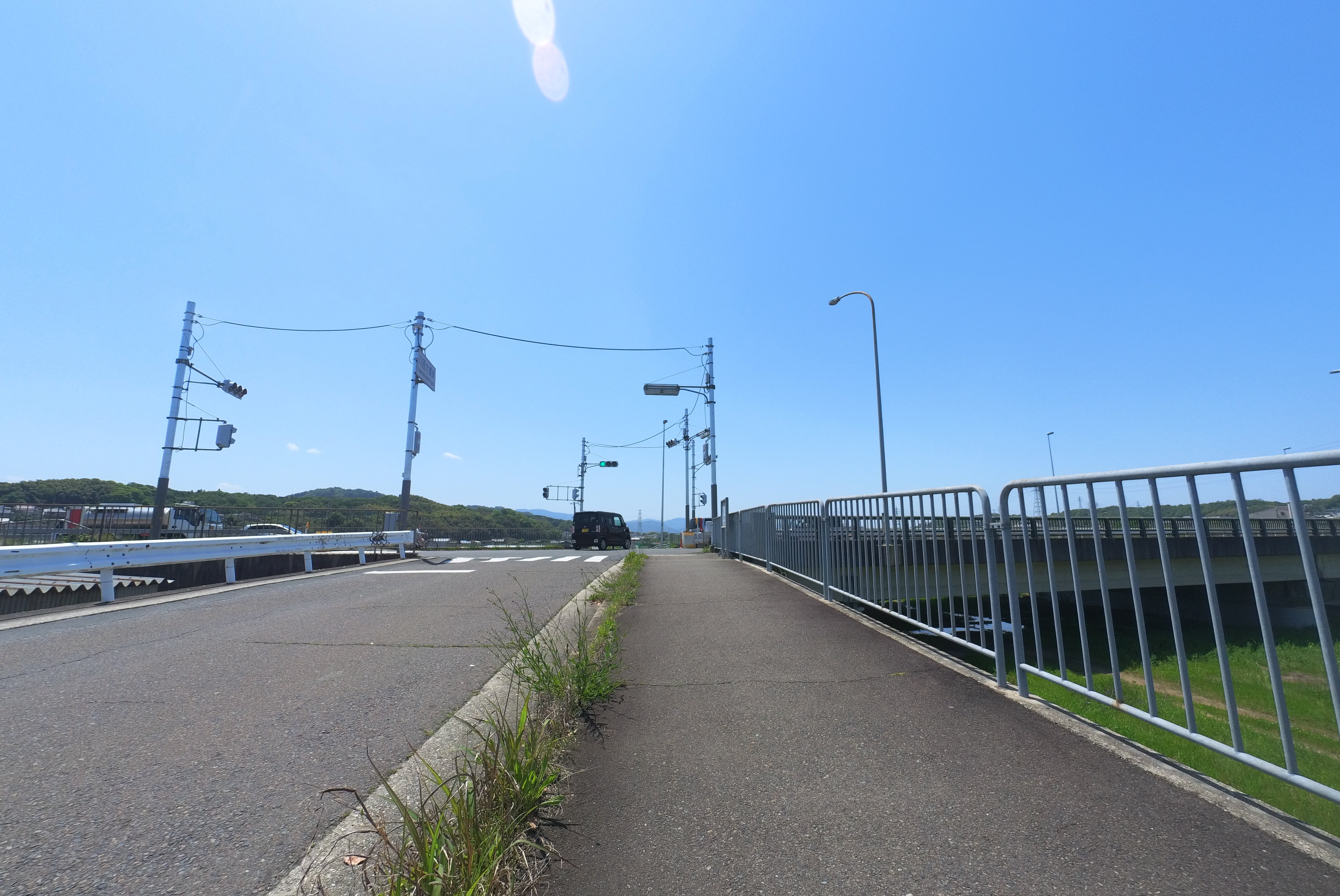 In front of Kawanishi Bridge