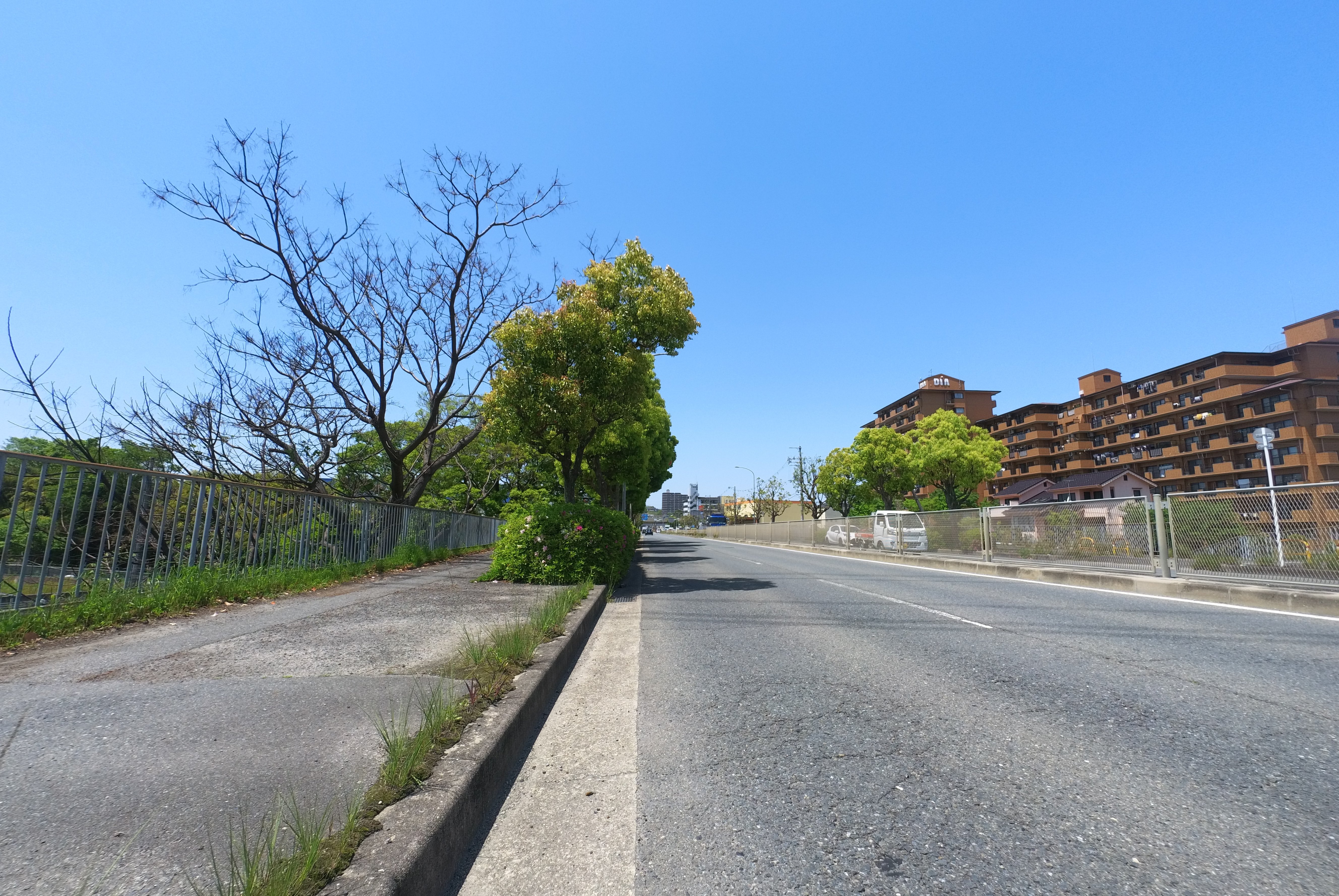 Driving on the national highway